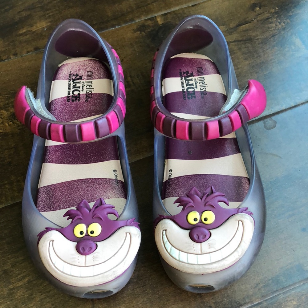 Mini Melissa shoes.
